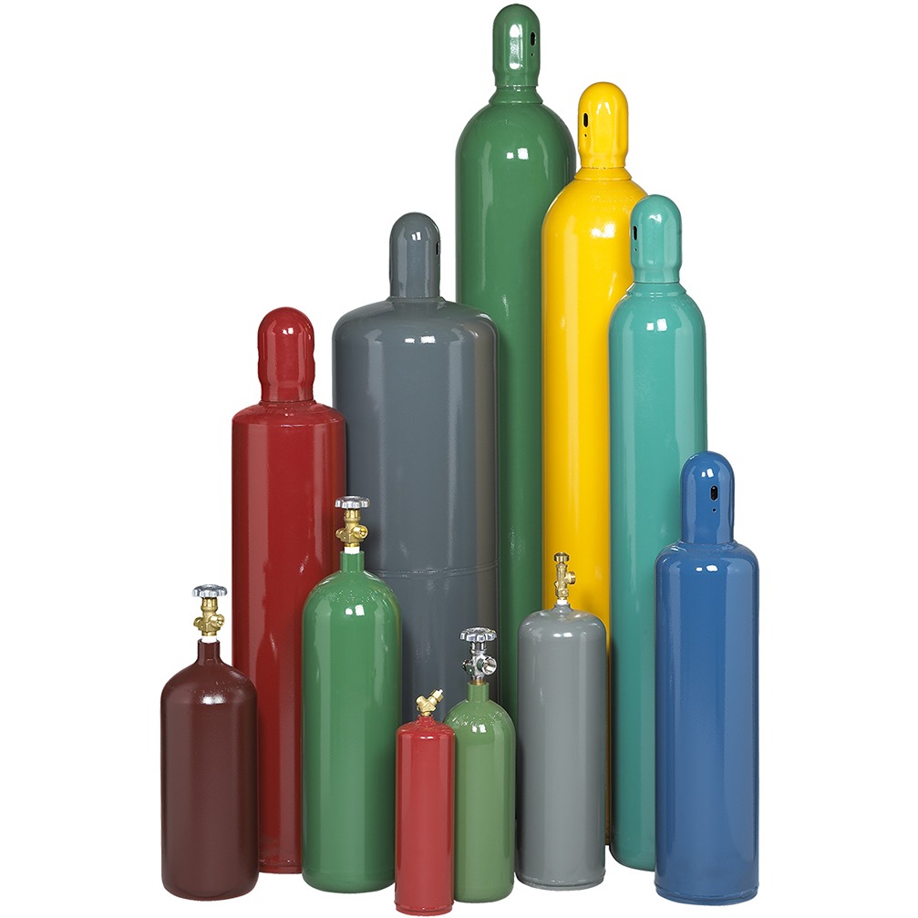 compressed gas cylinders